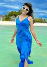 Mumtaheena Toya style photo in Maldives trip