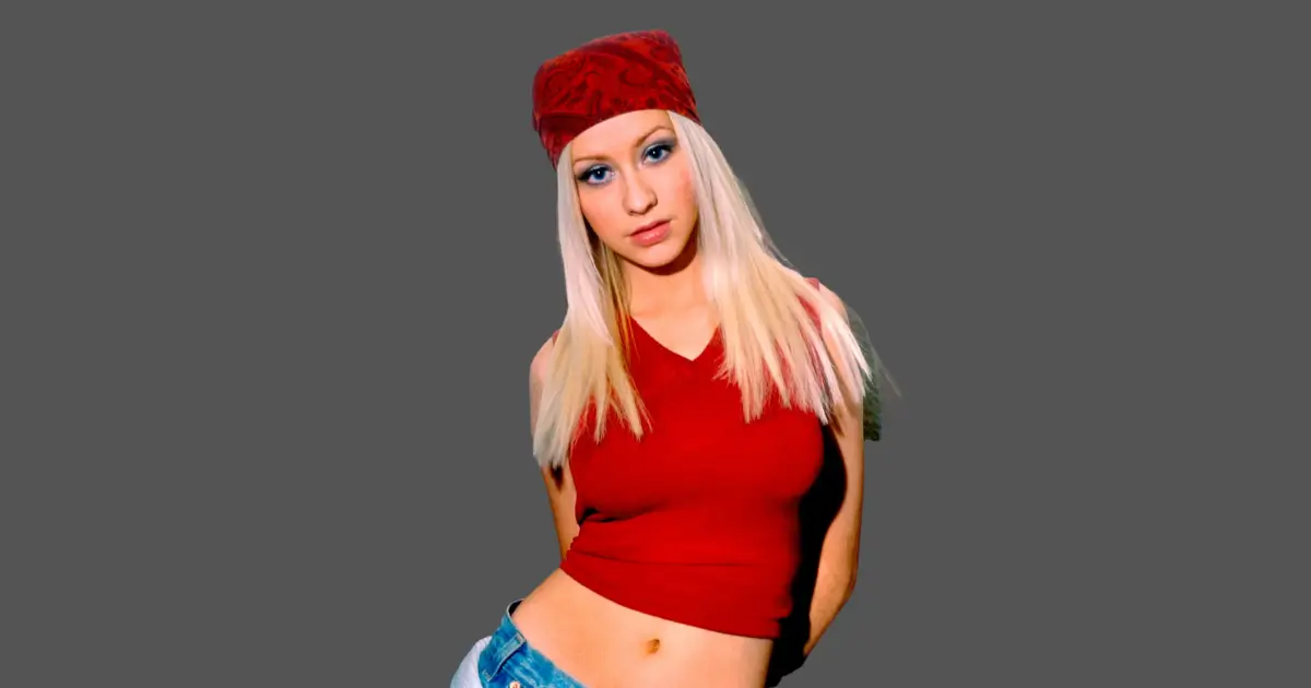 Christina Aguilera in 2000 