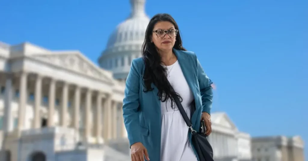 Rashida Tlaib is the first the first American-Palestinian elected to Congress. 