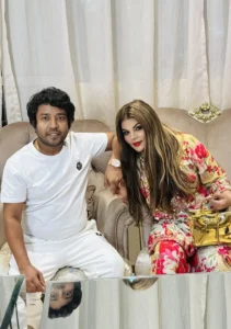 Rakhi Sawant meet Arav Khan in Dubai At Arav's House 