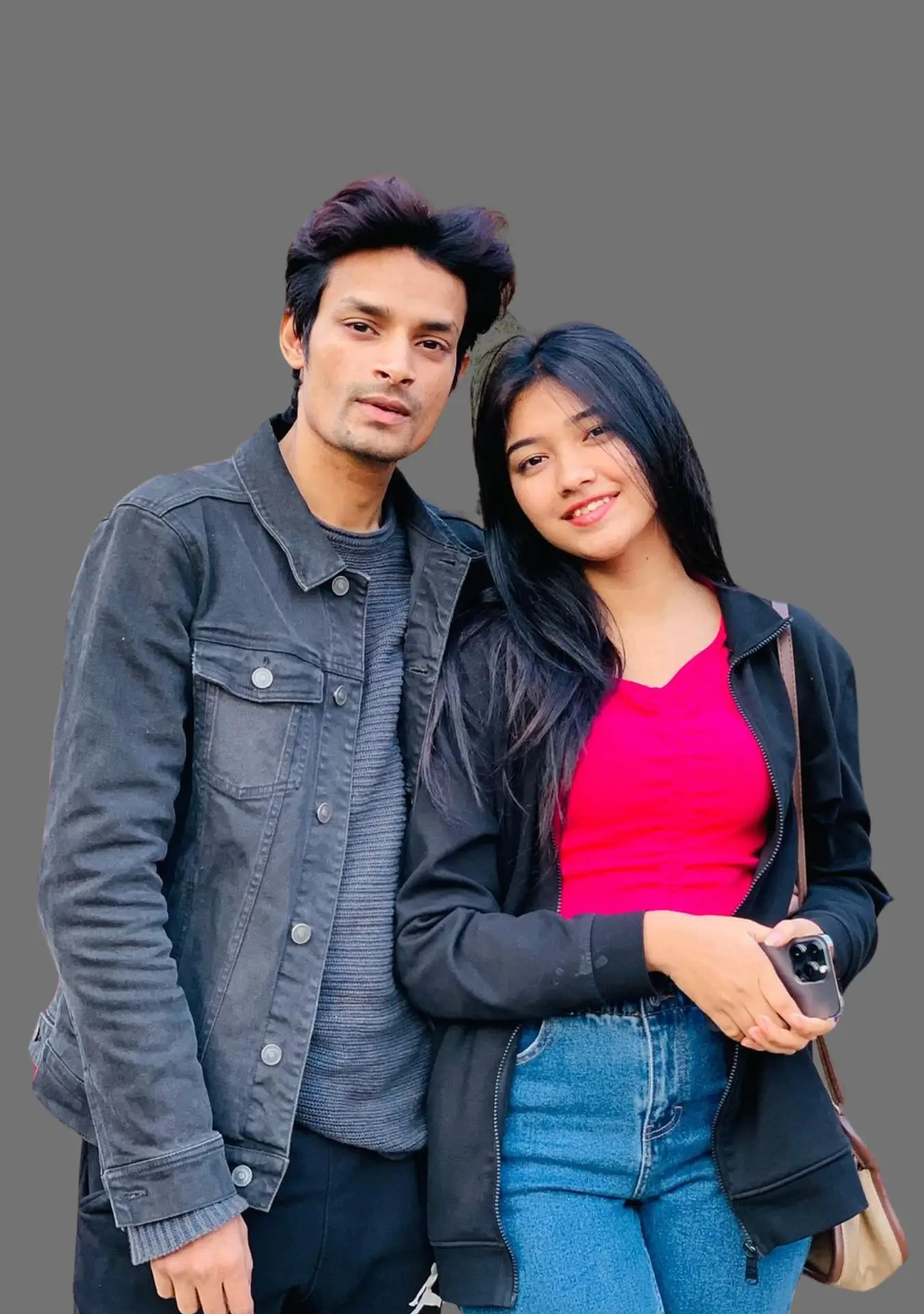 Shanti Rehman and her boyfriend Nahid Khan